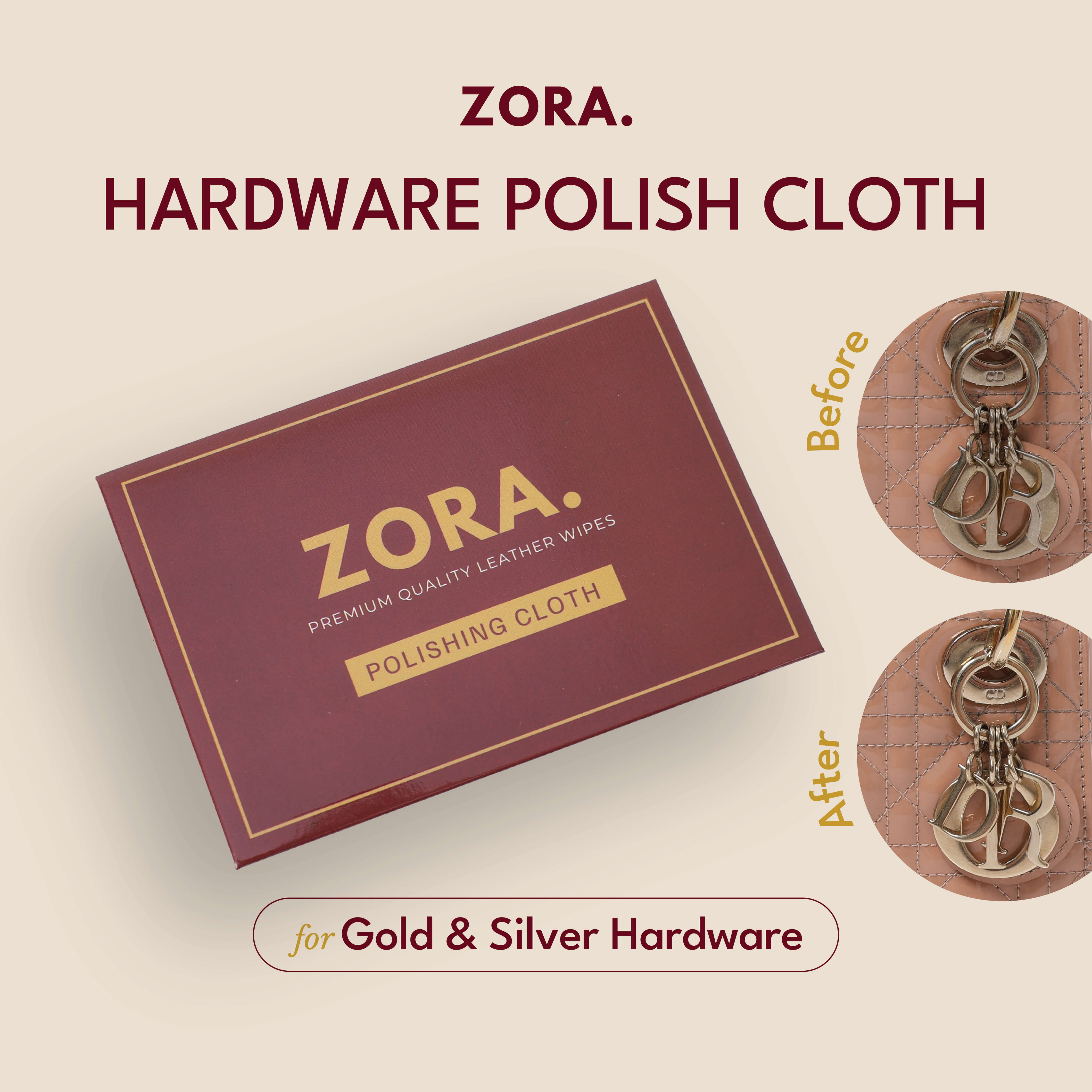 ZORA Hardware Polishing Cloth